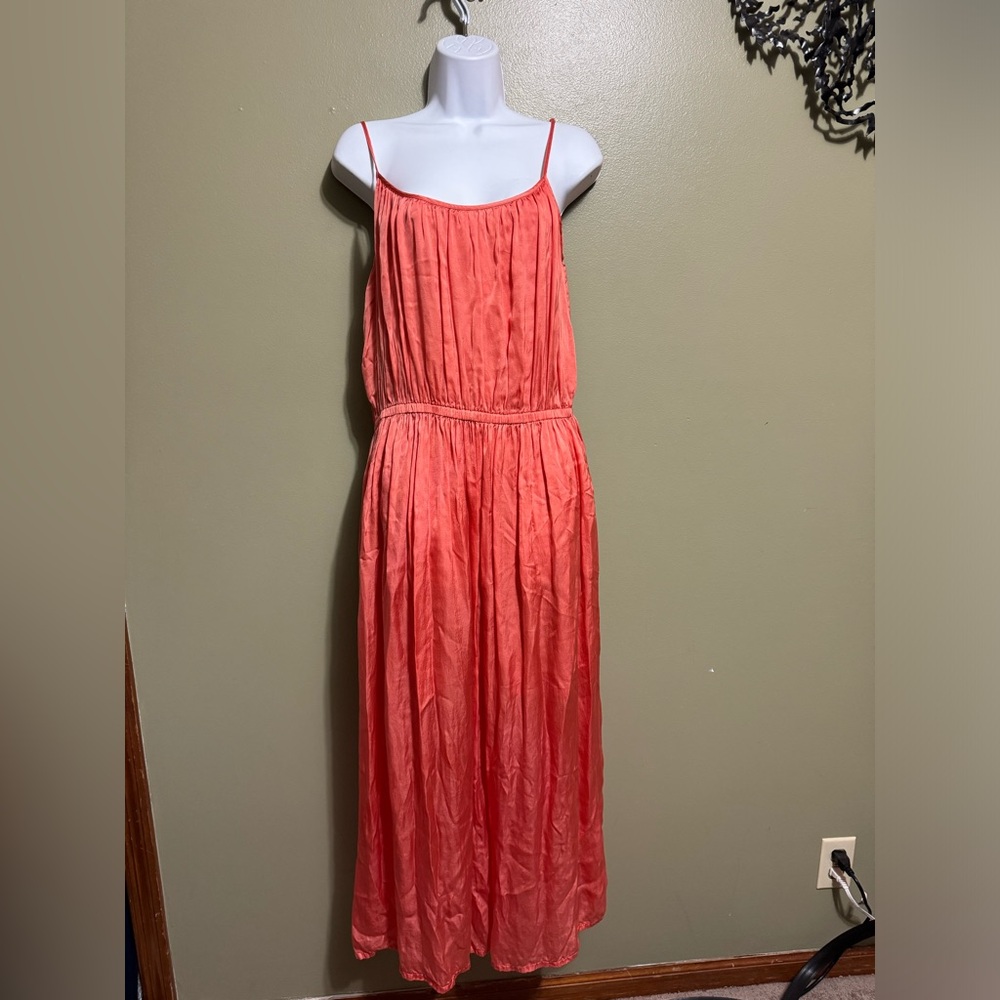 Frye‎ Midi/Maxi Dress in Tangerine, Size S